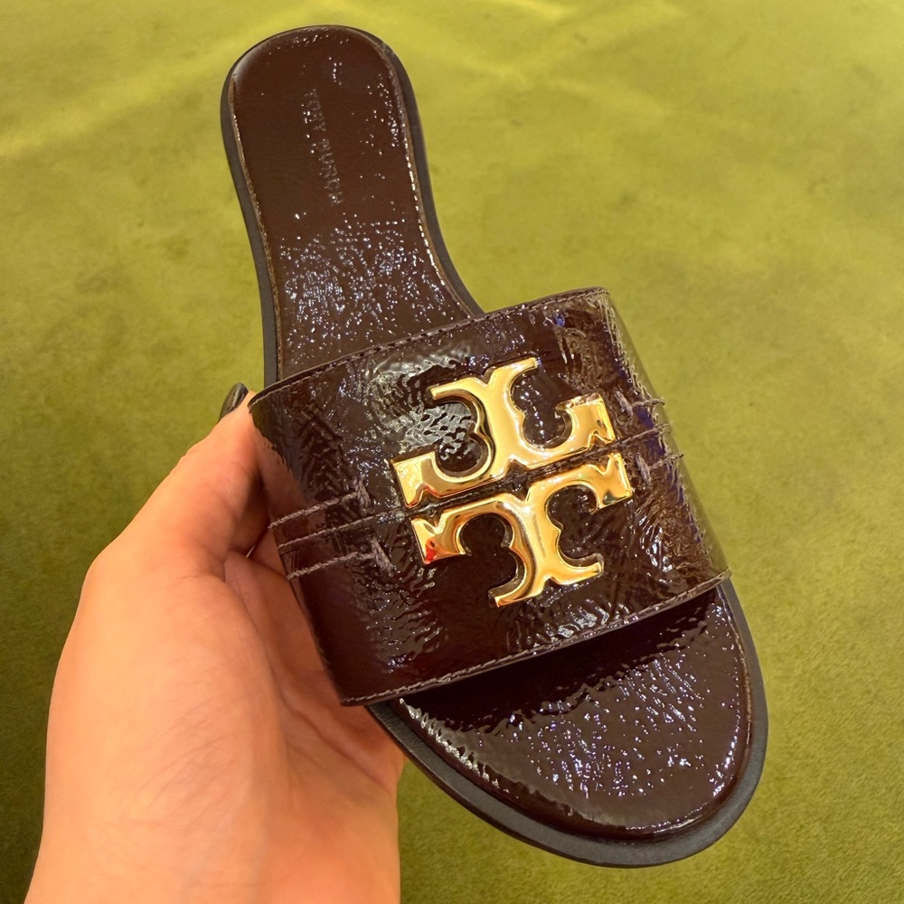 Tory‎ Burch Everly Slide Sandals, Agnello